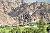  The picturesque Chemrey Gompa  in the valley leading to Changla - Ladakh 